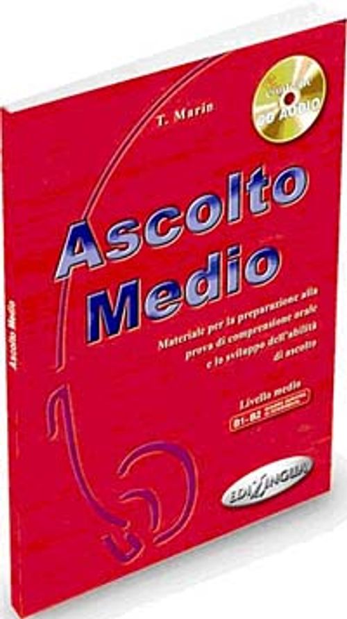 Ascolto Medio +CD (İtalyanca Orta Seviye Dinleme)