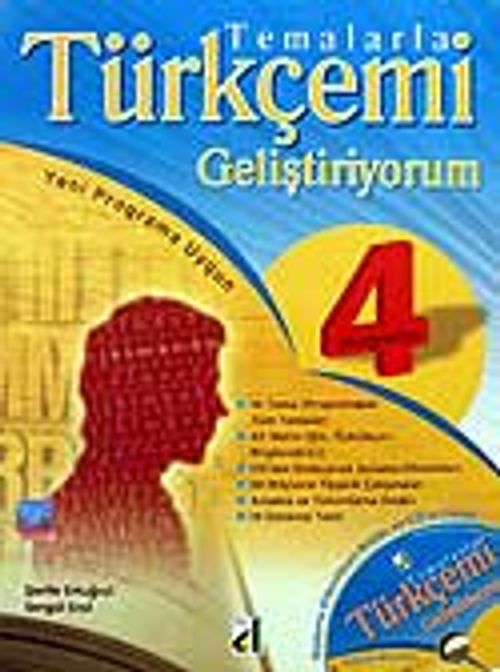İlköğretim 4-Dilbilgisi ve Temalarla Türkçemi Geliştiriyorum (Çalışma Kitabı ve Cd'li)