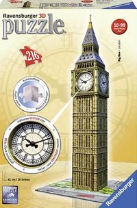 3D Puz Big Ben w/clock 216 Parça (RPB125869)
