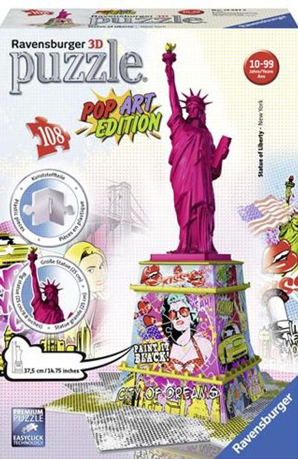 3D Puz Pop Özgürlük 108 Parça (RPB125975)