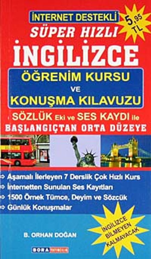 Süper Hızlı İngilizce Öğrenim Kursu ve Konuşma Kılavuzu