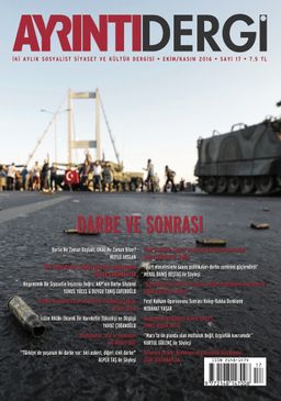 Ayrıntı İki Aylık Sosyalist Siyaset ve Kültür Dergisi Sayı:17 Ekim-Kasım 2016