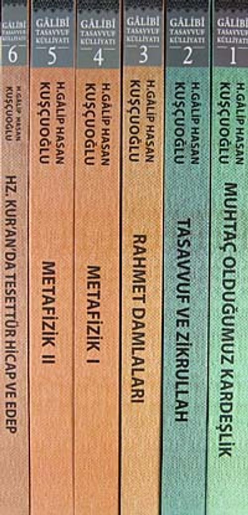 Galibi Tasavvuf Külliyatı (6 Kitap - Kutulu)