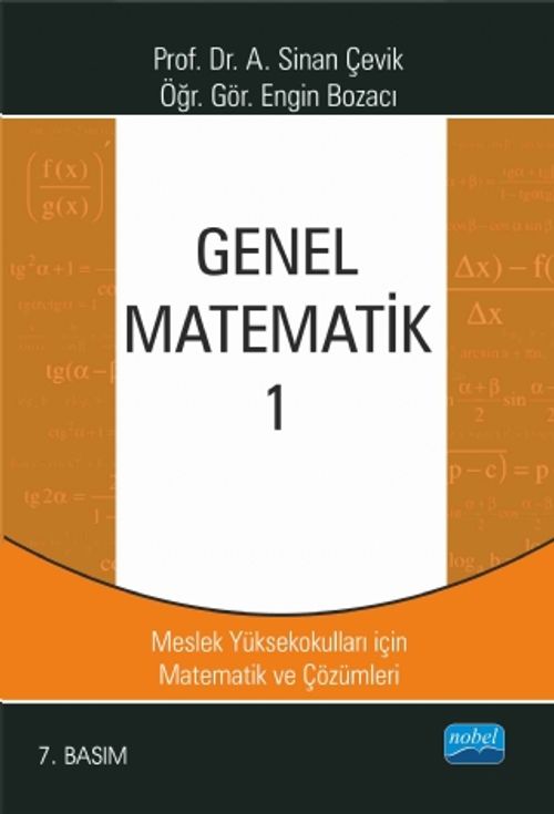 Genel Matematik 1 (Doç. Dr. A. Sinan Çevik)