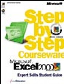 Microsoft  Excel 2000 Step by Step Courseware Expert Skills Class Pack