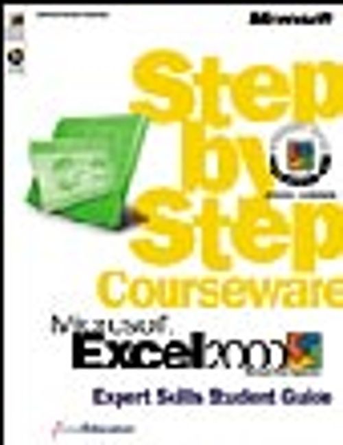 Microsoft  Excel 2000 Step by Step Courseware Expert Skills Class Pack