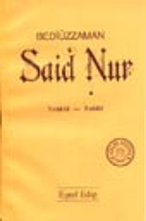 Bediüzzaman Said Nur / Tenkid - Tahlil (karton kapak)