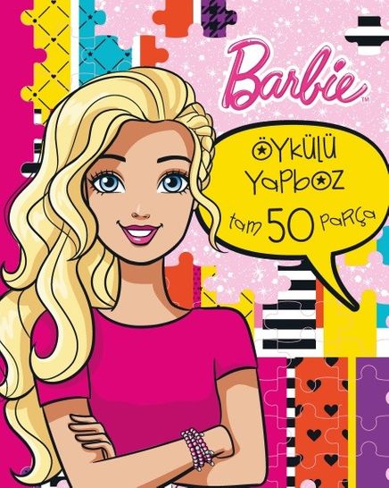 Barbie Öykülü Yapboz Kitabı 