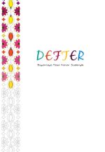 Defter - Boyamaya Hazır Kenar Süsleriyle