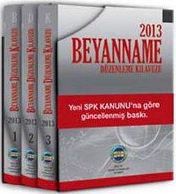 2013 Beyanname Düzenleme Kılavuzu (3 Cilt)