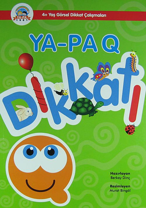 Ya-Pa Q Dikkat (4 Yaş Görsel Dikkat Çalışmaları)