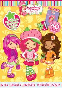 Çilek Kız / Dev Posterli Çıkartmalı Faaliyet Dizisi