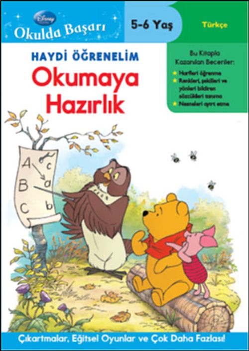 Haydi Öğrenelim Okumaya Hazırlık 5-6 Yaş / Disney Okulda Başarı 18