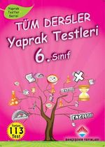 6. Sınıf Tüm Dersler Yaprak Testleri & 161 Test