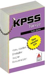 KPSS Türkçe Strateji Kartları