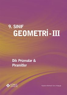 9. Sınıf Geometri 3 & Dik Prizmalar-Piramitler