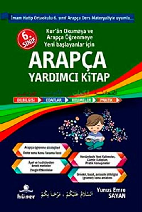 6. Sınıf Arapça Yardımcı Kitap