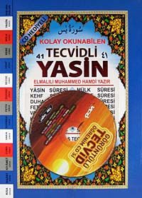 Tecvidli 41 Yasin Kolay Okunabilen (Cd Hediyeli) & Tam Karabaş Tecvidi İlaveli Aşr-ı Şerifler ve Anlamları
