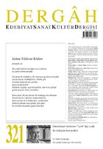 Dergah Edebiyat Sanat Kültür Dergisi Sayı 321 Kasım 2016