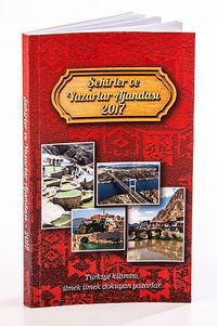 2017 Şehirler ve Yazarlar Ajandası - Renklli (Büyük Boy)