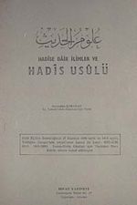 Hadise Dair İlimler ve Hadis Usulü (5-C-3)