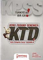 Konu Tarama Denemesi & Lise-Önlisans-Ortaöğretim