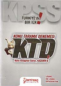 Konu Tarama Denemesi & Lise-Önlisans-Ortaöğretim