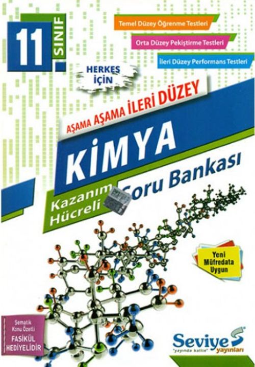 11. Sınıf Kimya Aşama Aşama İleri Düzey Kazanım Hücreli Soru Bankası