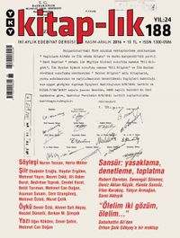 Kitap-lık Sayı:188 Kasım-Aralık 2016