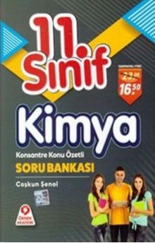 11. Sınıf Kimya Soru Bankası