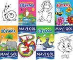 Hayvanlar Boyama (4 Kitap)