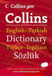 Collins Gem Turkish Dictionary / English-Turkish Türkçe-İngilizce