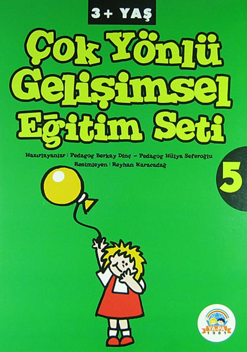 Çok Yönlü Gelişimsel Eğitim Seti 5 (3 Yaş)