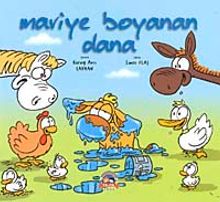 Maviye Boyanan Dana