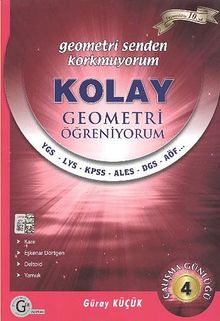Kolay Geometri Öğreniyorum - Çalışma Günlüğü - 4 / Geometri Senden Korkmuyorum