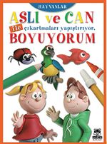 Aslı ve Can ile Çıkartmaları Yapıştırıyor, Boyuyorum - Hayvanlar