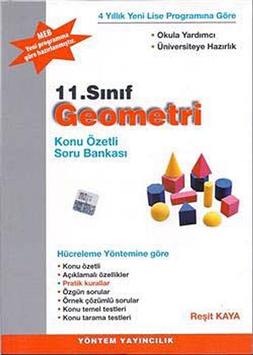 11. Sınıf Geometri Konu Özetli Soru Bankası