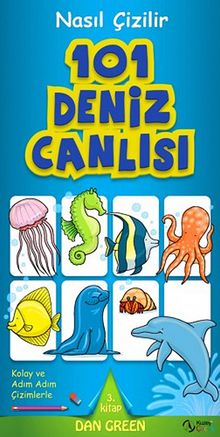101 Deniz Canlısı & Nasıl Çizilir - 3. Kitap