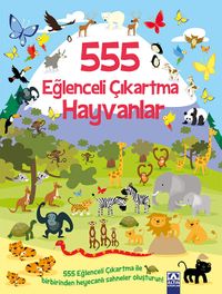 555 Eğlenceli Çıkartma / Hayvanlar