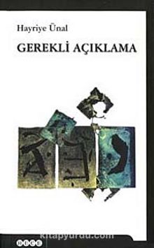 Gerekli Açıklama - Hayriye Ünal