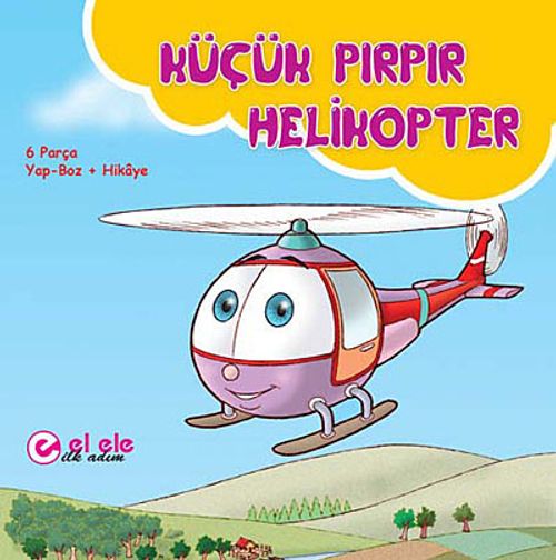 Küçük Pırpır Helikopter (6 Parça Yap-Boz)
