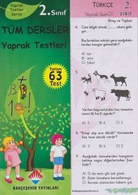 2. Sınıf Tüm Dersler Yaprak Testleri & 63 test