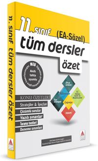 11. Sınıf (EA-Sözel) Tüm Dersler Özet 