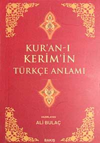 (Orta Boy) Kur'an-ı Kerim ve Türkçe Anlamı