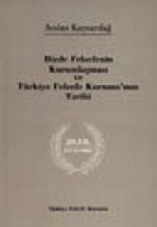 Bizde Felsefenin Kurumlaşması ve Türkiye Kurumu'nun Tarihi