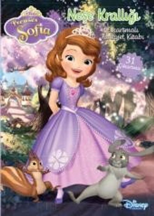 Disney Prenses Sofia Neşe Krallığı Çıkartmalı Faaliyet Kitabı 