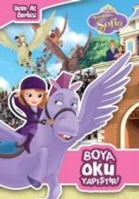 Disney Prenses Sofia Uçan At Derbisi Boya Oku Yapıştır