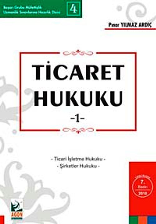 Ticaret Hukuku 1