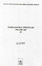 Yahya Kemal Enstitüsü Mecmuası IV