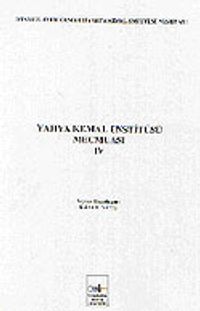 Yahya Kemal Enstitüsü Mecmuası IV